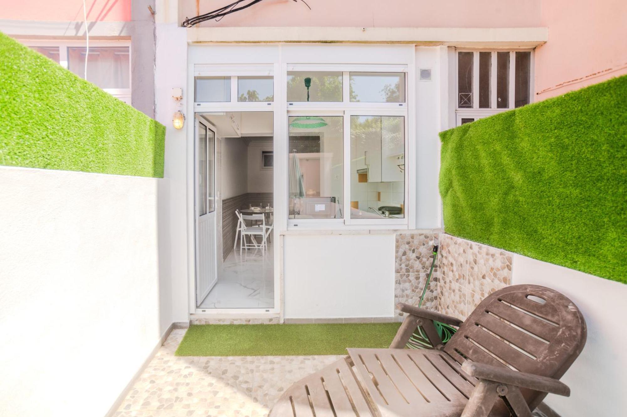 Terrace & Barbecue Apartment In Alameda Downtown Lissabon Exterior foto