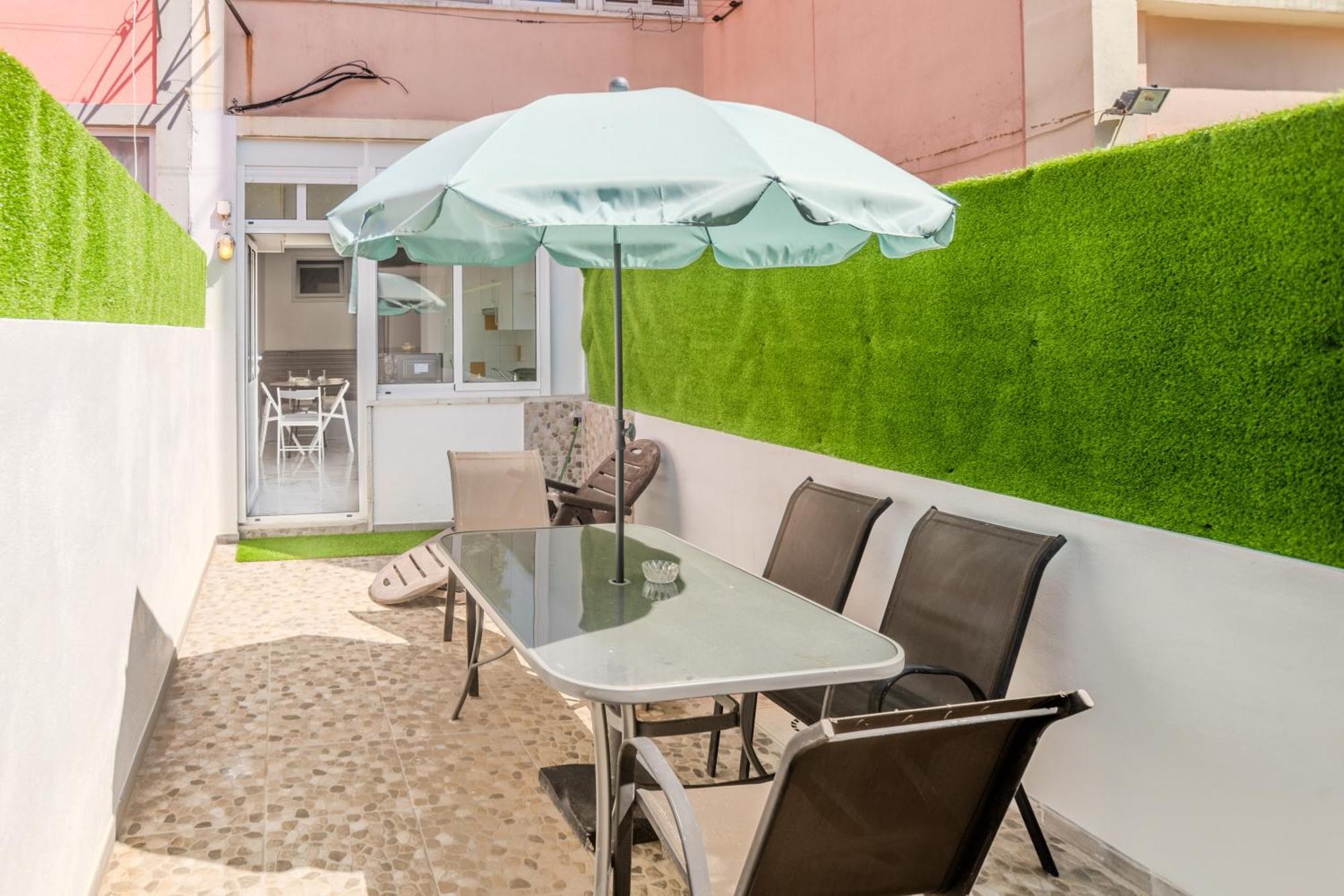 Terrace & Barbecue Apartment In Alameda Downtown Lissabon Exterior foto